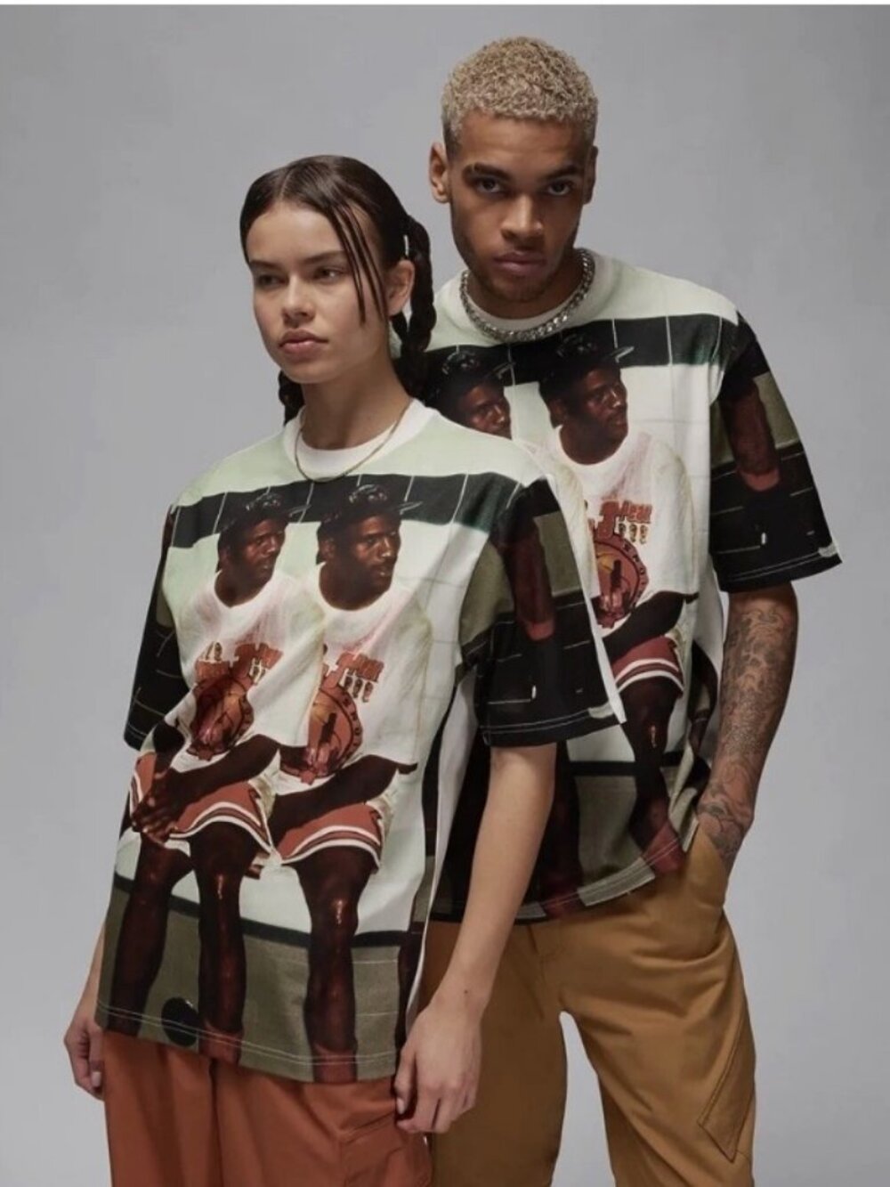 Nike Air Jordan Flight Heritage Graphic Tee | Jumpman Streetwear Shirt Sz